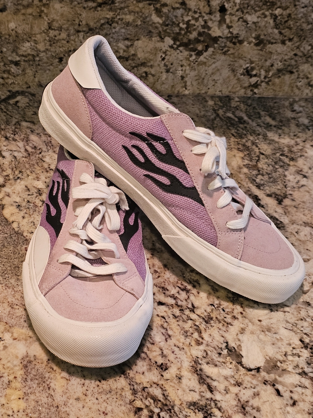 Straye Logan Blush Flame Canvas Sneakers